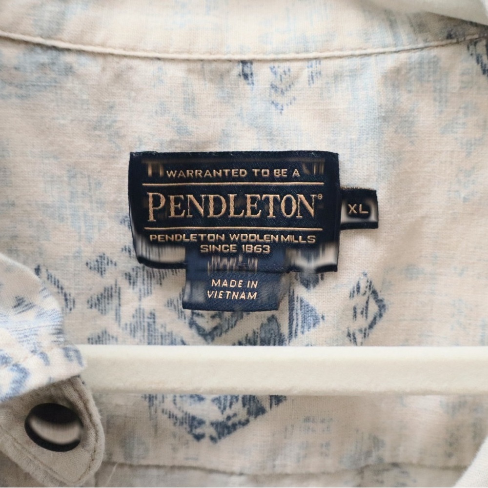 Pendleton Dawson Linen-Blend Button-Down Shirt - image 5